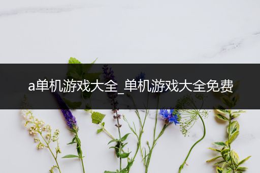 a单机游戏大全_单机游戏大全免费