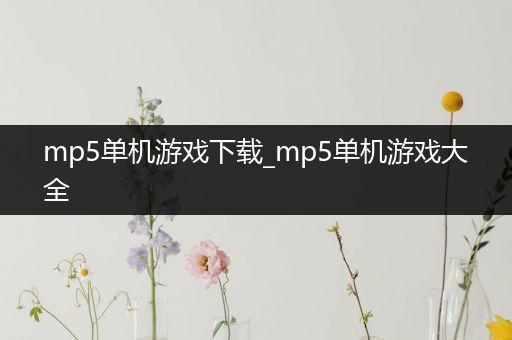 mp5单机游戏下载_mp5单机游戏大全