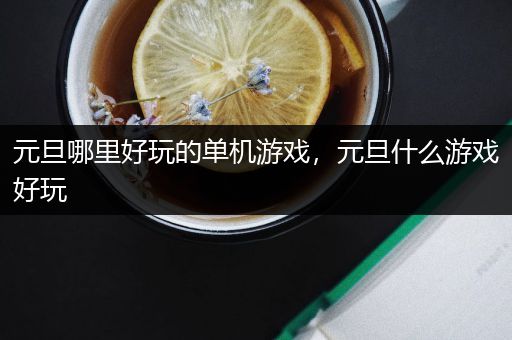 元旦哪里好玩的单机游戏，元旦什么游戏好玩