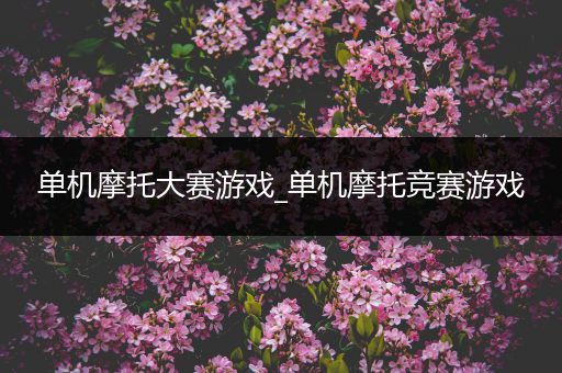 单机摩托大赛游戏_单机摩托竞赛游戏