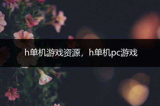 h单机游戏资源，h单机pc游戏