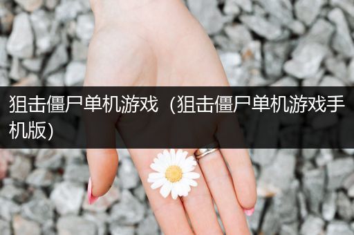 狙击僵尸单机游戏（狙击僵尸单机游戏手机版）