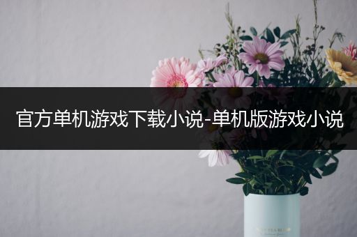 官方单机游戏下载小说-单机版游戏小说