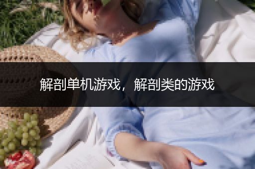 解剖单机游戏，解剖类的游戏