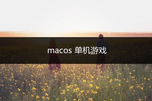 macos 单机游戏