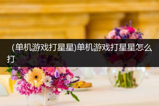 （单机游戏打星星)单机游戏打星星怎么打