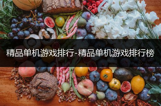 精品单机游戏排行-精品单机游戏排行榜