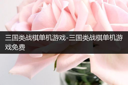 三国类战棋单机游戏-三国类战棋单机游戏免费