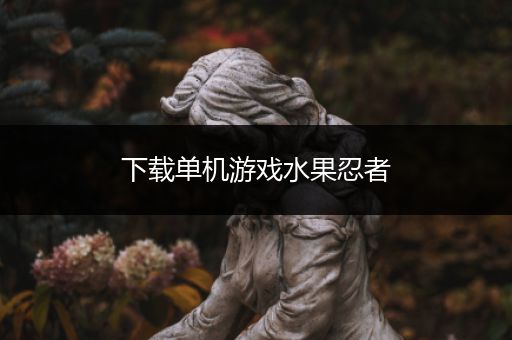 下载单机游戏水果忍者