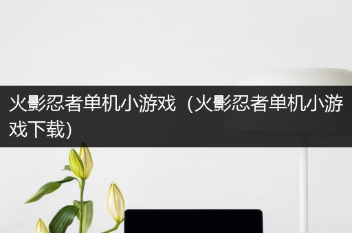 火影忍者单机小游戏（火影忍者单机小游戏下载）