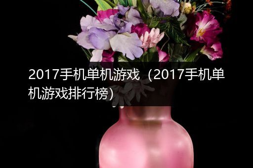 2017手机单机游戏（2017手机单机游戏排行榜）