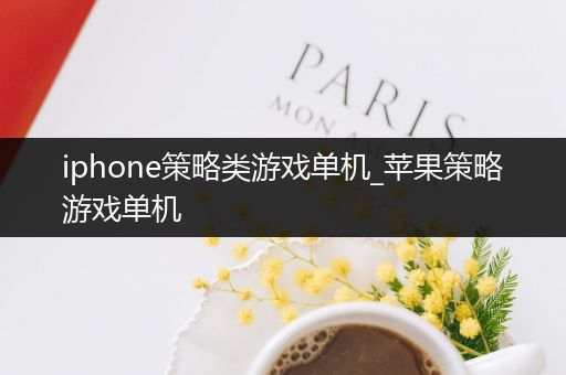 iphone策略类游戏单机_苹果策略游戏单机