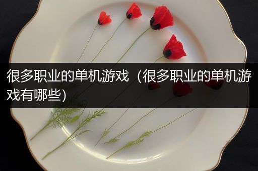 很多职业的单机游戏（很多职业的单机游戏有哪些）