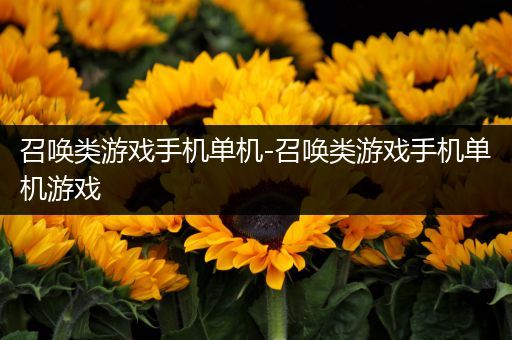 召唤类游戏手机单机-召唤类游戏手机单机游戏