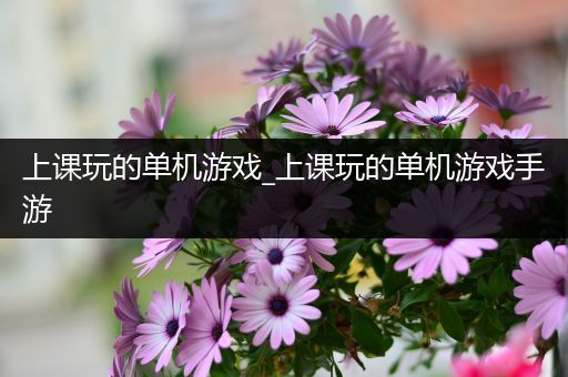上课玩的单机游戏_上课玩的单机游戏手游