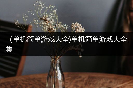 （单机简单游戏大全)单机简单游戏大全集