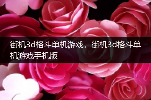 街机3d格斗单机游戏，街机3d格斗单机游戏手机版