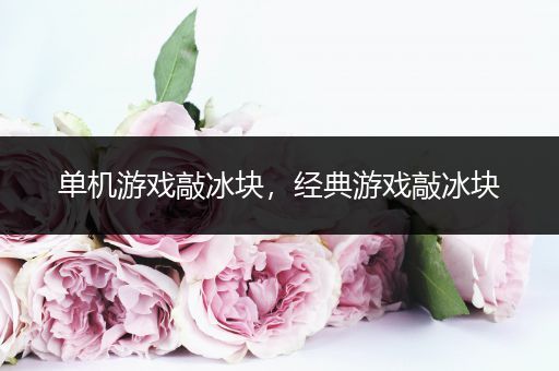 单机游戏敲冰块，经典游戏敲冰块