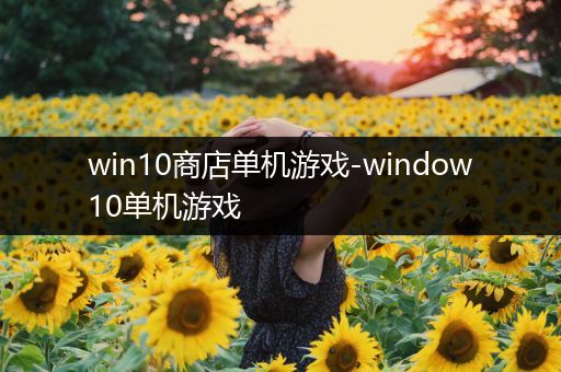 win10商店单机游戏-window10单机游戏