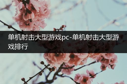 单机射击大型游戏pc-单机射击大型游戏排行