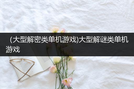 （大型解密类单机游戏)大型解谜类单机游戏