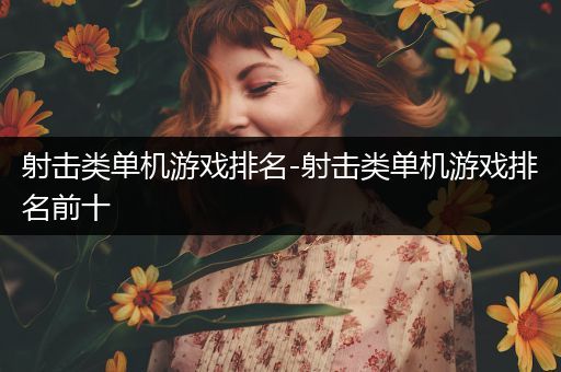 射击类单机游戏排名-射击类单机游戏排名前十