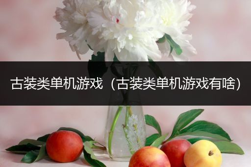 古装类单机游戏（古装类单机游戏有啥）