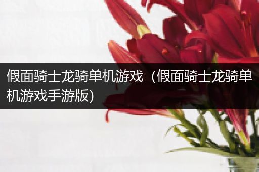 假面骑士龙骑单机游戏（假面骑士龙骑单机游戏手游版）