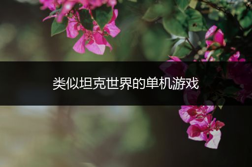 类似坦克世界的单机游戏