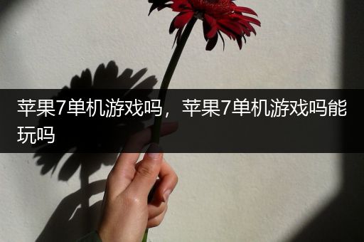 苹果7单机游戏吗，苹果7单机游戏吗能玩吗