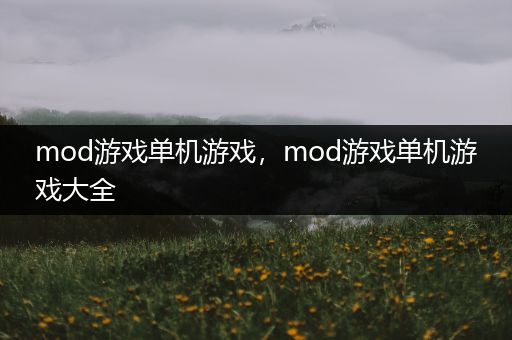 mod游戏单机游戏，mod游戏单机游戏大全
