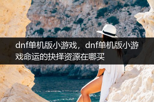 dnf单机版小游戏，dnf单机版小游戏命运的抉择资源在哪买
