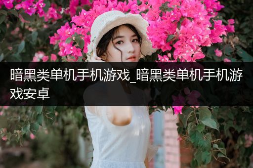 暗黑类单机手机游戏_暗黑类单机手机游戏安卓