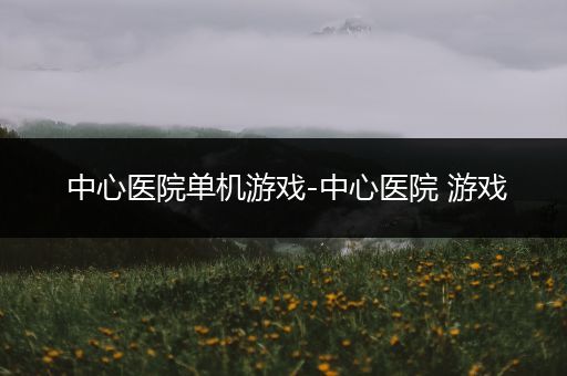 中心医院单机游戏-中心医院 游戏
