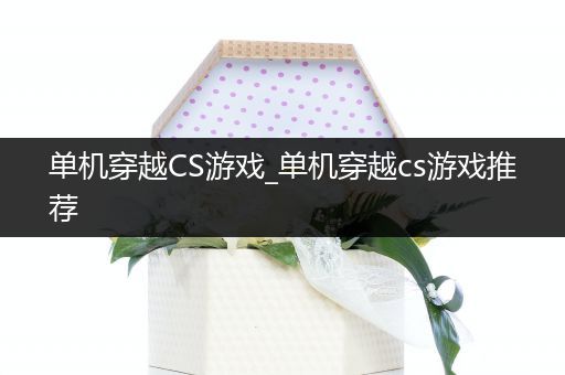 单机穿越CS游戏_单机穿越cs游戏推荐
