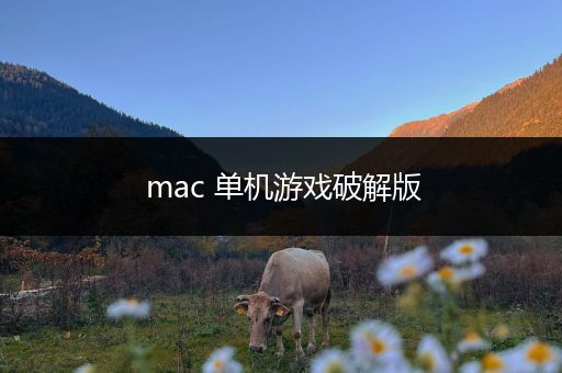 mac 单机游戏破解版