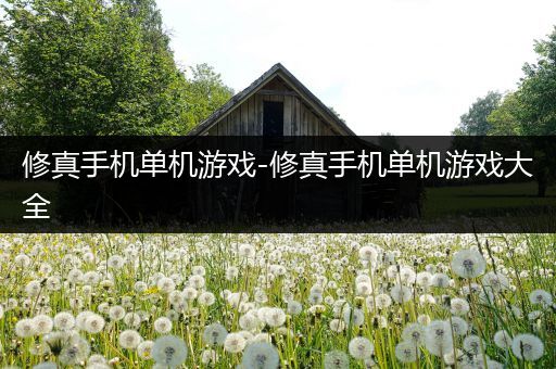 修真手机单机游戏-修真手机单机游戏大全