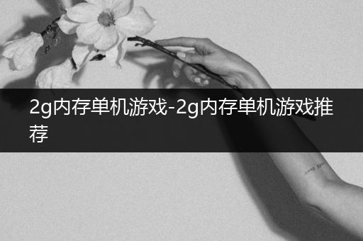 2g内存单机游戏-2g内存单机游戏推荐