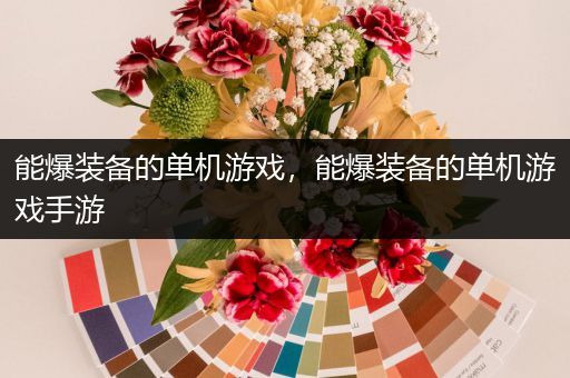 能爆装备的单机游戏，能爆装备的单机游戏手游