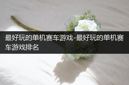 最好玩的单机赛车游戏-最好玩的单机赛车游戏排名