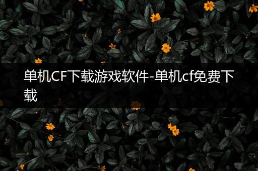 单机CF下载游戏软件-单机cf免费下载