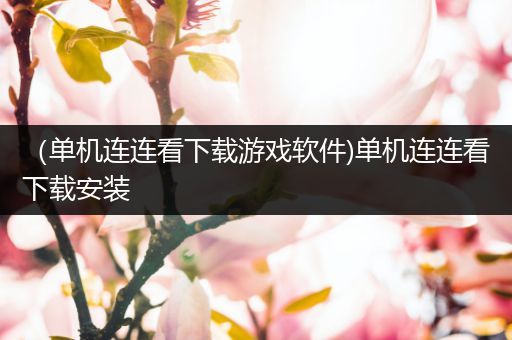 （单机连连看下载游戏软件)单机连连看下载安装
