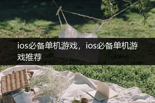 ios必备单机游戏，ios必备单机游戏推荐