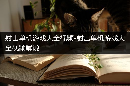 射击单机游戏大全视频-射击单机游戏大全视频解说