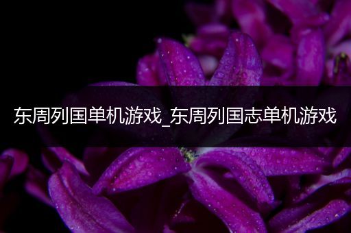 东周列国单机游戏_东周列国志单机游戏
