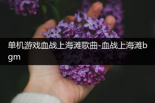 单机游戏血战上海滩歌曲-血战上海滩bgm