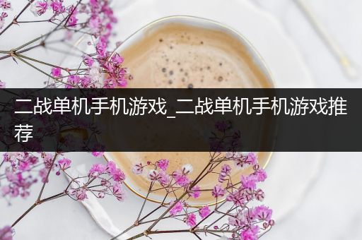 二战单机手机游戏_二战单机手机游戏推荐