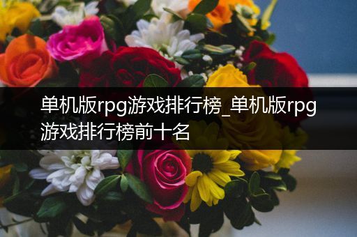 单机版rpg游戏排行榜_单机版rpg游戏排行榜前十名