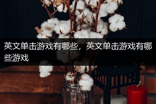 英文单击游戏有哪些，英文单击游戏有哪些游戏