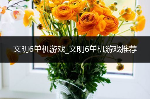 文明6单机游戏_文明6单机游戏推荐